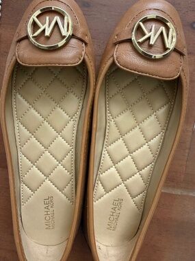 Michael kors leather moccasins